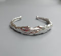 Wave Cuff - Silver