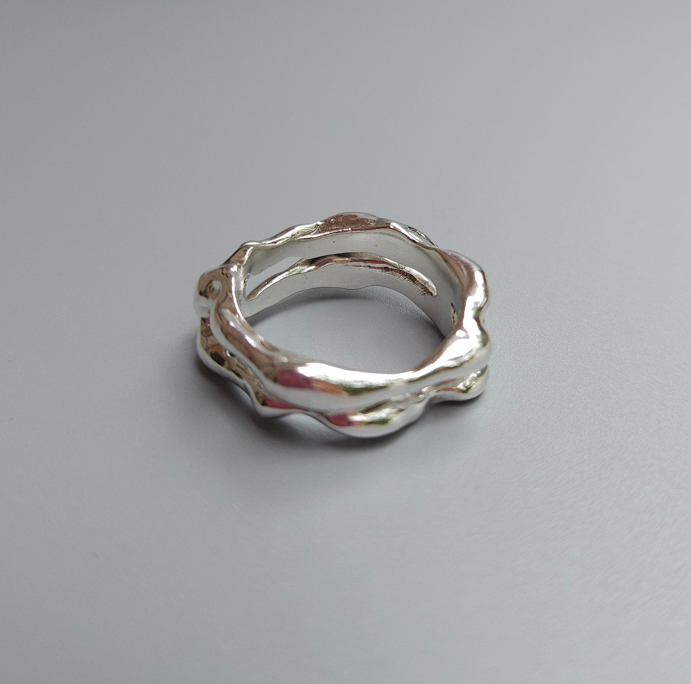 Drip Ring - Silver