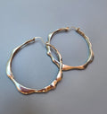 Drip hoops Silver