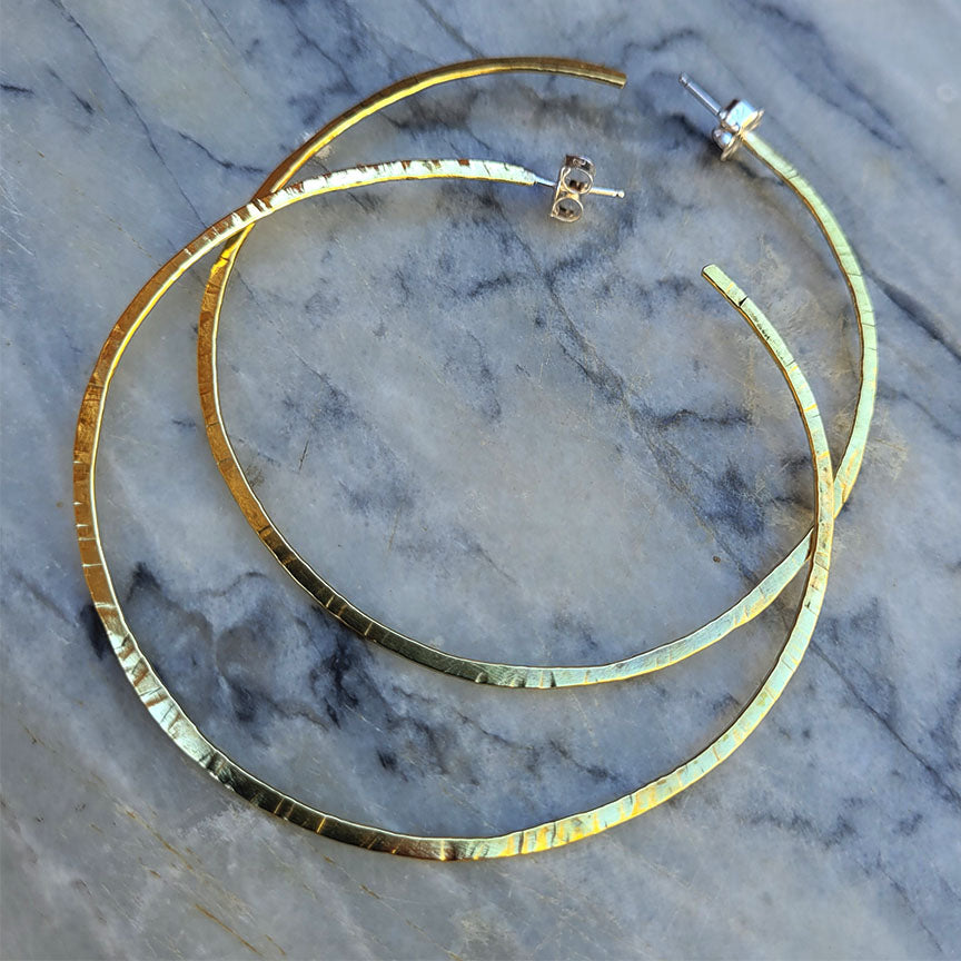 Textured Hoops